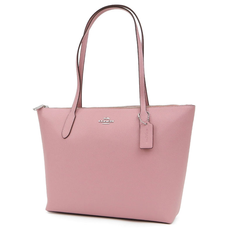 COACH コーチ トートバッグ シティ レザートート ピンク 4454 SV/QU